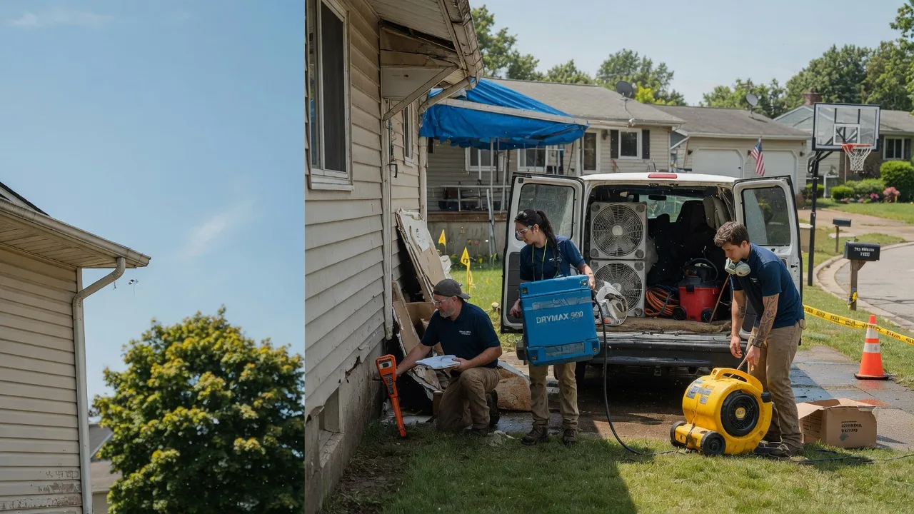 Ceiling Leak Cleanup in Fountain City, WI near me